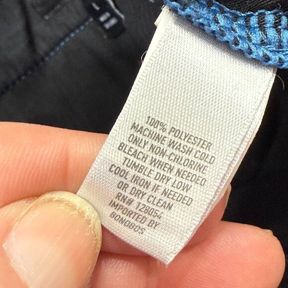 Bonobos Off Duty Pants Men L Blue 31" Elastic Waist Performance Tapered - Picture 6 of 16